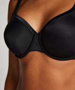 Nicht-vorgeformter Bügel-BH Satin Fleece -Mode Dessous Geschäft 169214 2 1