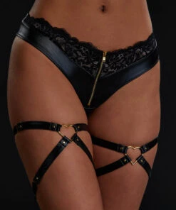 Privat Hold-up-Strapse Heart -Mode Dessous Geschäft 174414 2