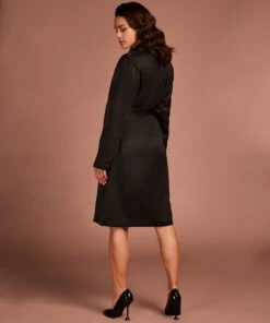 Bademantel Satin Fleece -Mode Dessous Geschäft 186788 4