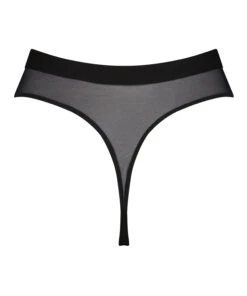 Hoch Ausgeschnittener, Nahtloser String Mesh -Mode Dessous Geschäft 194294 6