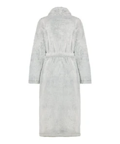 Fleece-Bademantel Lang -Mode Dessous Geschäft 199158 6