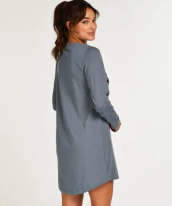 Nachthemd Rundhals -Mode Dessous Geschäft 199202 4