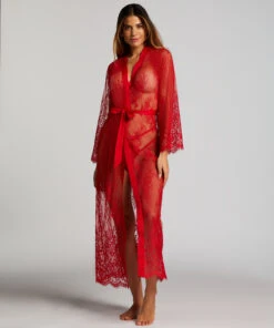 Kimono Allover Lace Lang