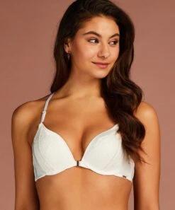 Mode Dessous Geschäft 13 Vorgeformter Push-up-Bügel-BH Akelei