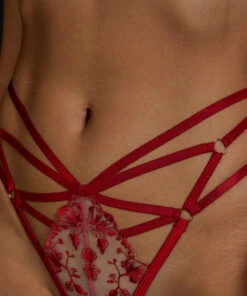 String Mit Hohem Beinausschnitt Indulgence -Mode Dessous Geschäft 201000 2