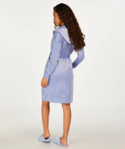 Kurzer Bademantel Velours -Mode Dessous Geschäft 201669 4