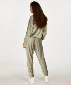 Langärmeliges Top Velours Rib -Mode Dessous Geschäft 201696 4