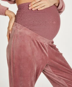 Schwangerschafts-Jogginghose Velours Pintuck -Mode Dessous Geschäft 201698 2