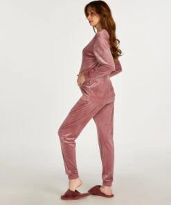 Schwangerschafts-Jogginghose Velours Pintuck -Mode Dessous Geschäft 201698 4