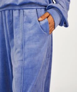 Tall Jogginghose Aus Velours -Mode Dessous Geschäft 201701 2 1