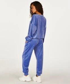 Tall Jogginghose Aus Velours -Mode Dessous Geschäft 201701 4 1