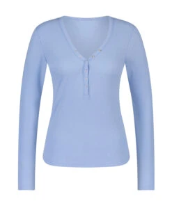 Langarm-Pyjamatop -Mode Dessous Geschäft 201768 5