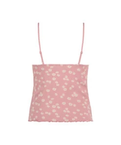 Top Cami Rib Lace Contrast -Mode Dessous Geschäft 202341 6